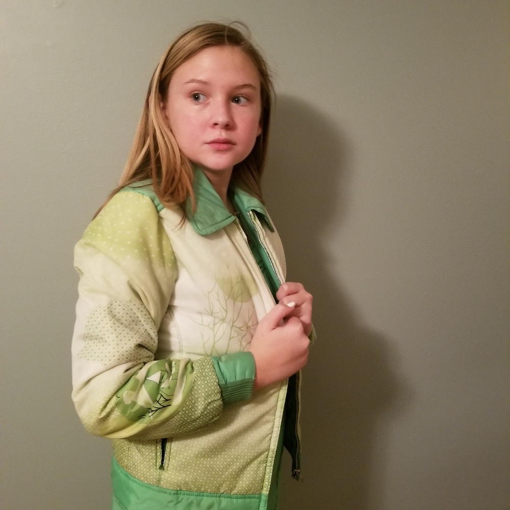 Vintage snow suite with coat